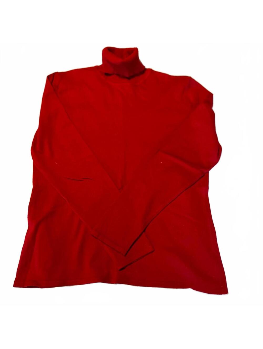 Chico’s Red Turtleneck Sweater